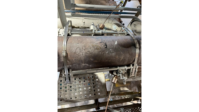 Sensores de alta temperatura Prosonic Flow P 500 instalados na Indorama Ventures em Recife, Brasil