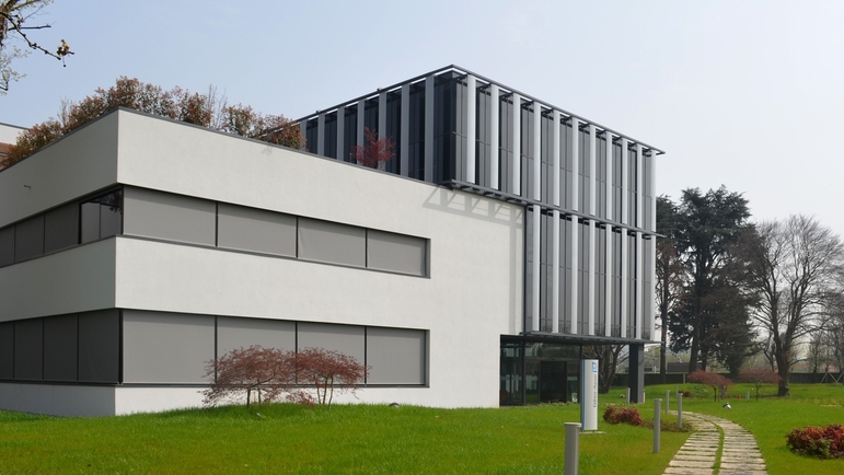 A sede da Endress+Hauser na Itália está localizada perto de Milão. O prédio foi reformado em 2016.