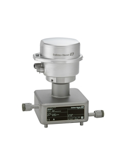 Picture of flowmeter Proline Cubemass C 100 for measuring smallest quantities of liquids and gases