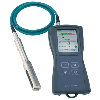 Picture of portable concentration measuring device Teqwave T for temporary in situ liquid analysis Picture of portable concentration measuring device Teqwave T for temporary in situ liquid analysis