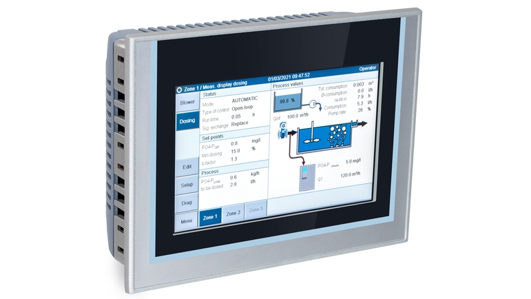 Liquiline Display touchscreen do Control