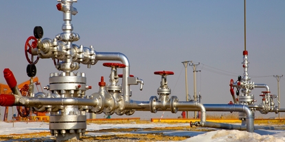 Dutos de gás na indústria de petróleo e gás natural