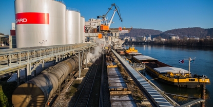 Tanque de armazenamento da Grisard Bitumen