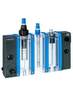 Conjunto Flowfit CYA27 com Memosens CCS51E e sensor de pH