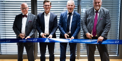 Inauguração do novo prédio de escritórios da Liquid Analysis em Gerlingen