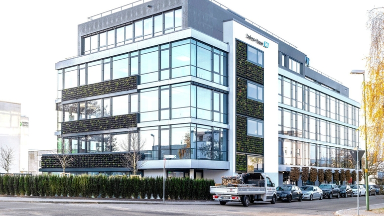 A Endress+Hauser investiu cerca de dez milhões de euros no novo prédio em Gerlingen.