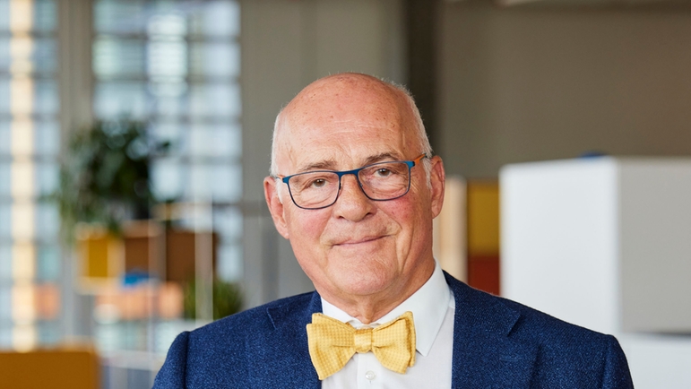 Klaus Endress, CEO de longa data e presidente do conselho de supervisão do Grupo Endress+Hauser