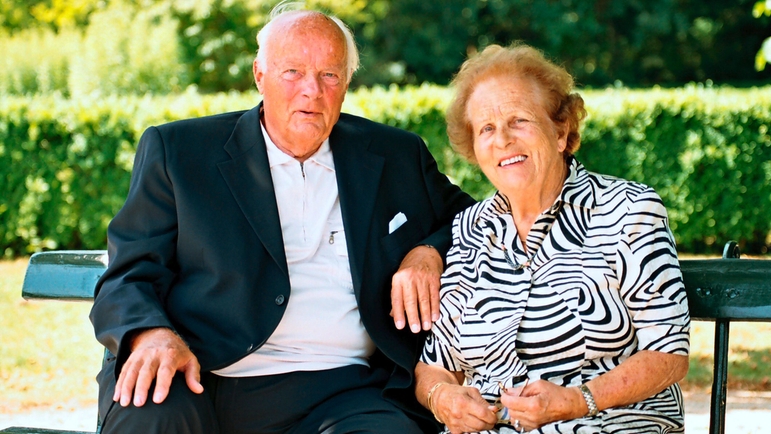 Georg H Endress (1924-2008) e Alice Endress Vogt (1919-2016) foram casados desde 1946.