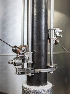 Imagem do medidor de vazão ultrassônico Proline Prosonic Flow P 500 / 9P5B - com sensores de alta temperatura